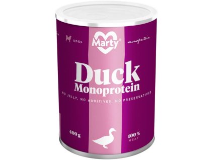 MARTY hátrányai. kutyáknak - Kacsa Monoprotein 400 g
