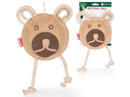 Natural Only Teddybär Lederspielzeug 28 x 15 cm Tommi