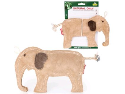 Jucărie din piele de elefant numai naturală 21 x 14 cm Tommi