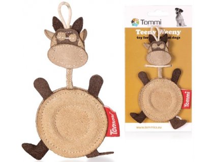 Teeny Weeny Cow 13 cm skórzana zabawka Tommi