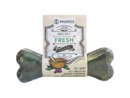 Os de mestecat umplut Pawerce FRESH 12cm