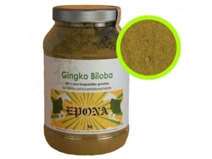 EPONA Ginko Biloba (drcené listy jínanu dvoulaločného) 1 kg