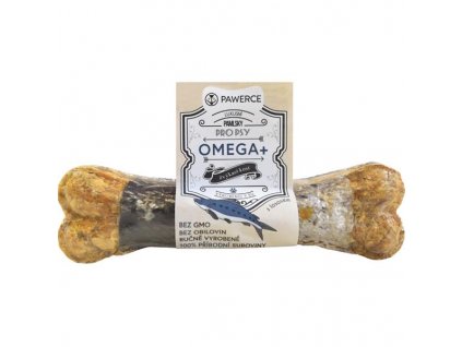 Pawerce chew bone filled with OMEGA+ 17cm