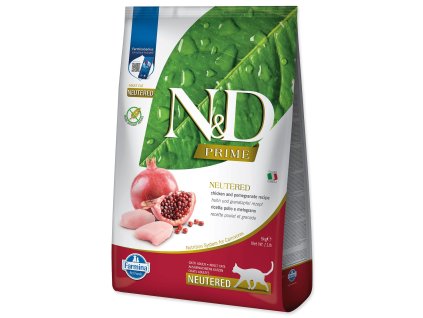N&D Cat Prime Neutered Huhn & Granatapfel 5kg