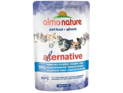 Almo Nature Alternative cat kaps. tuňák 55g