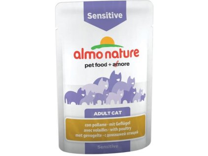 Almo Nature Daily Menu Functional cat kaps. Sensitive drubeží 70g