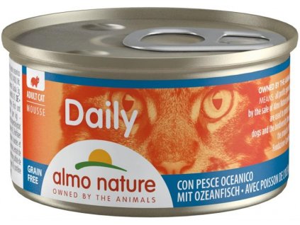 Almo Nature Daily Menu macska konzerv tengeri hal 85g
