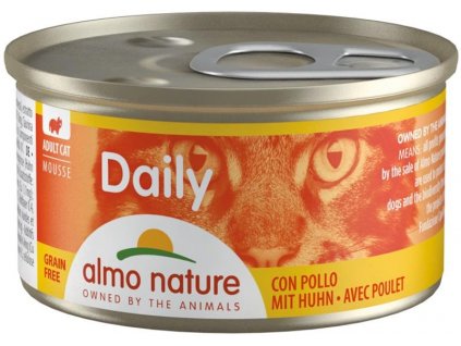 Almo Nature Daily Menu kot konserwa z kurczakiem 85g