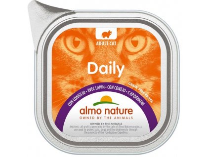 Almo Nature Daily Menu Katzenfutter. Kaninchen 100g