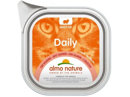 Almo Nature Daily Menu Katzenfutter. Lachs 100g