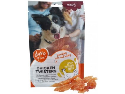 Duvo+ dog Meat! Chicken twisters 80 g