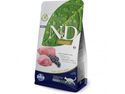 N&D PRIME Cat Grain Free Adult Lamb & Blueberry 10 kg