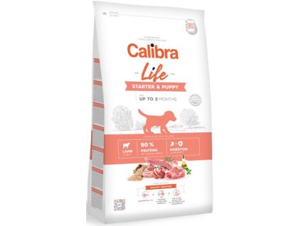 Calibra Dog Life Starter & Puppy Lamb 750 g