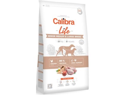 Calibra Dog Life Senior Medium & Large Chicken 2,5 kg