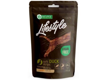 Nature's Protection Cat snack Lifestyle duck slices 75 g