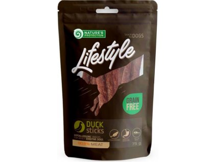 Nature's Protection Dog snack Lifestyle kačacie tyčinky 75 g