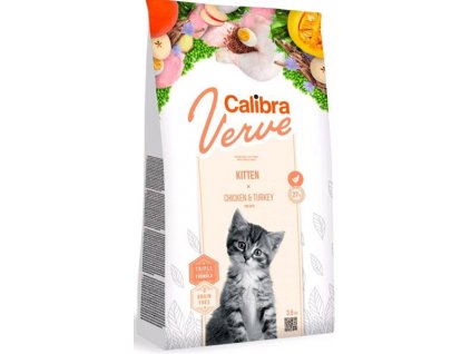 Calibra Cat Verve Grain Free Kitten Chicken&Turkey 3,5 kg