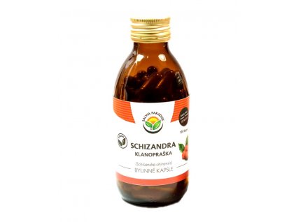 Schizandra bylinné kapsle 120ks  + Při koupi 12 a více kusů 3% Sleva