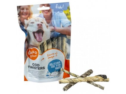 Duvo+ dog Fish! Cod twisted stick 100 g