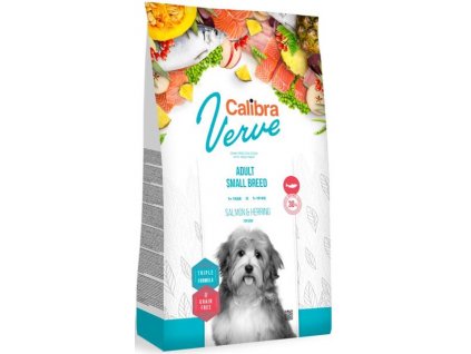 Calibra Dog Verve GF Adult Small Salmon & Herring 1,2 kg