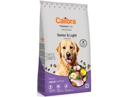 Calibra Dog Premium Line Senior & Light 12 kg