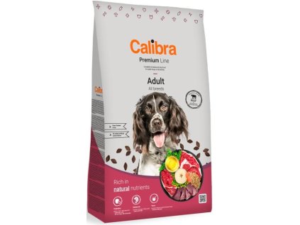 Calibra Dog Premium Line felnőtt marhahús 12 kg