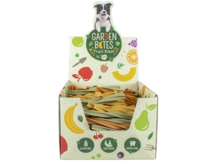 Garden Bites Fruity - krútená tyčka S displej 324 ks