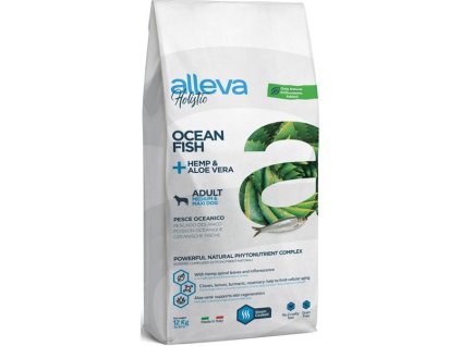 ALLEVA HOLISTIC kutyaszáraz felnőtt tengeri hal közepes/maxi 12kg