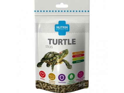 NUTRIN Aqua. Turtle Sticks, vodní želva 70 g