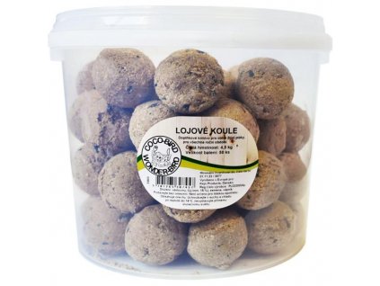 Tallow balls without net 50pcs bucket Kejo