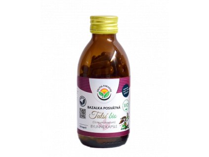 Tulsí - bazalka posvätná kapsula BIO