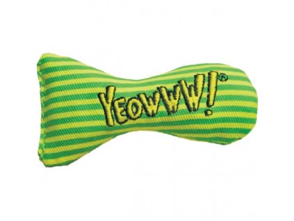 Cat toy Yeowww fish with catnip RW stripes 7.5cm