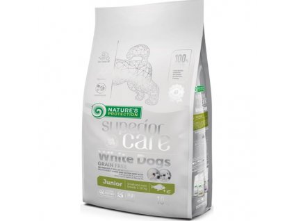 Nature's Protection Dog Dry Superior Junior SB Biały Biały Ryba 10 kg