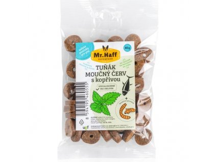 Mr. Haff - Dog Treats TUNA-MEALWORM (80g)