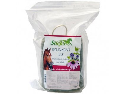 Stiefel Herbal Lick, lizak dla koni z ziołami na zdrowie oskrzeli 1 kg