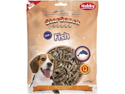 Nobby StarSnack Dog sušené rybičky ančovičky 375g