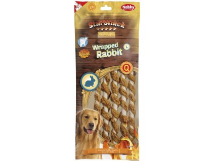Nobby StarSnack BBQ Wrapped Rabbit L treats 25cm 5pcs 144g