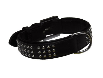Nobby Vinto leather collar 60cm / 50mm black