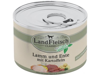 Landfleisch Dog Classic jehněčí, kachní, brambory 195g