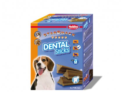 Nobby StarSnack Dental Sticks Mittlere Zahnpflege-Leckerlis 28 Stück / 560 g