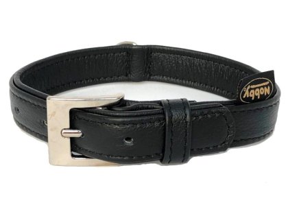 Nobby South Halsband NAPPA-Leder XS-S 32cm schwarz  + 3% SLEVA se Slevovým kupónem: bonus