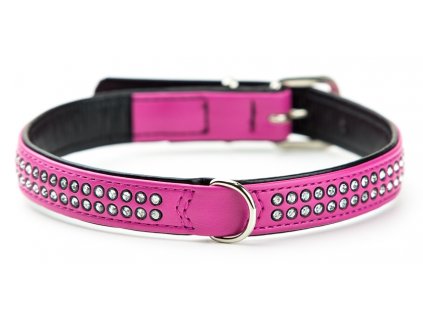 Nobby Crystal Halsband mit Swarovski Kristallen ML 52cm fuchsia  + 3% SLEVA se Slevovým kupónem: bonus