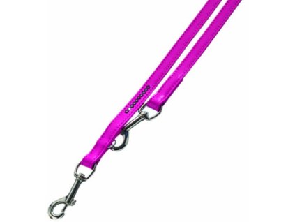 Nobby Crystal leash decorated with Swarovski SM 200cm / 12mm pink