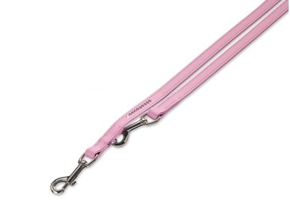 Nobby Crystal leash decorated with Swarovski L-XL 200cm / 16mm pink