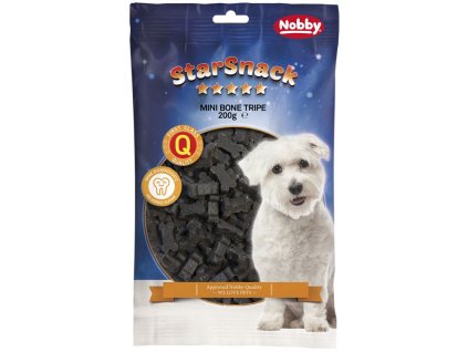Nobby StarSnack Mini Bones cuburi de tripe 200g