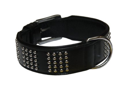 Nobby Vinto leather collar 70cm / 50mm black