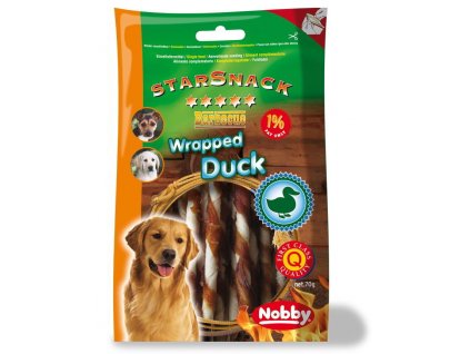 Nobby StarSnack BBQ Wrapped Duck buffalo bar with duck 70g