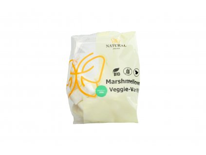 Marshmallows - bonbóny Veggie-Vanilli BIO, VEGAN - Natural 100g  + Při koupi 12 a více kusů 3% Sleva