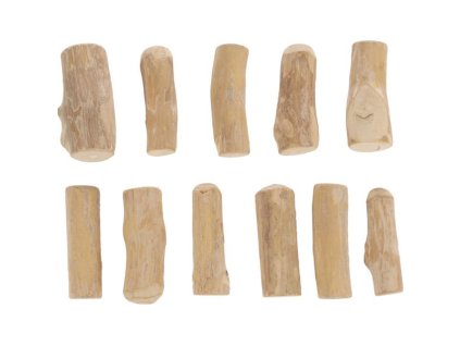 Wooden gnawing toy - coffee tree blocks 11pcs