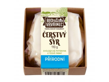 Sýr čerstvý přírodní 110 g BIO BIO VAVŘINEC